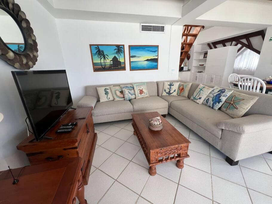 San AndrésPenthouse Con Vista Al Mar Y Balcon公寓 外观 照片